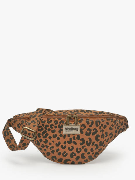 Sac Banane Hindbag Marron leopard LE
