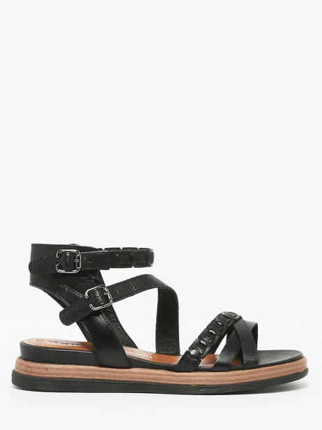 Sandales En Cuir Tamaris Noir women 44