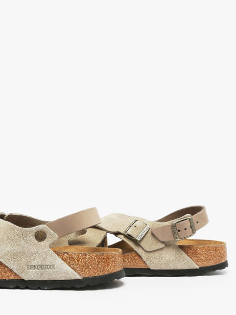 Sandales Tulum En Cuir Birkenstock Beige women 1029834 vue secondaire 2