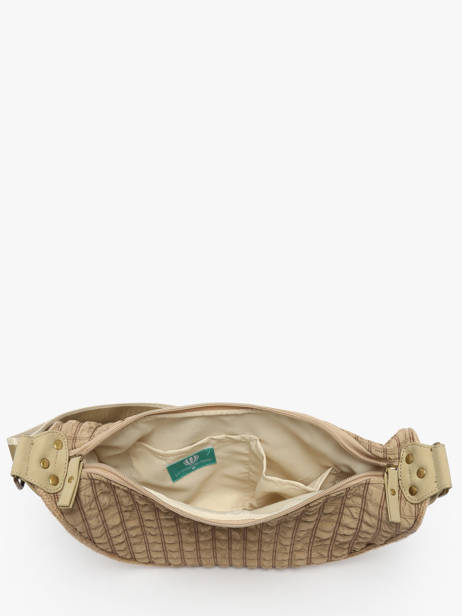 Sac BandouliÃ¨re Gaufrette Le voyage en panier Beige gaufrette PM882 vue secondaire 3