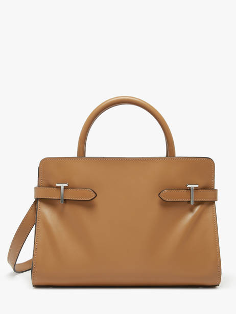 Sac PortÃ© Main Emie Cuir Le tanneur Marron emie TEMI16M1