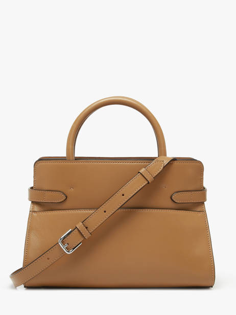 Sac PortÃ© Main Emie Cuir Le tanneur Marron emie TEMI16M1 vue secondaire 4