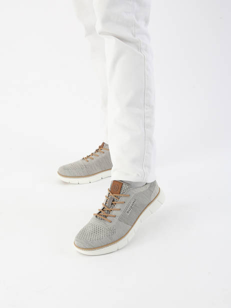 Sneakers Pasadena Bugatti Gris men 321ASR01 vue secondaire 1