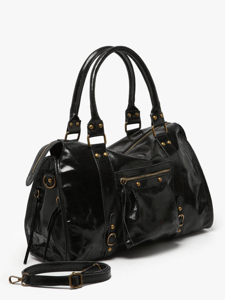 Shoulder Bag Elefante Leather Milano Black elefante EF24095 other view 2