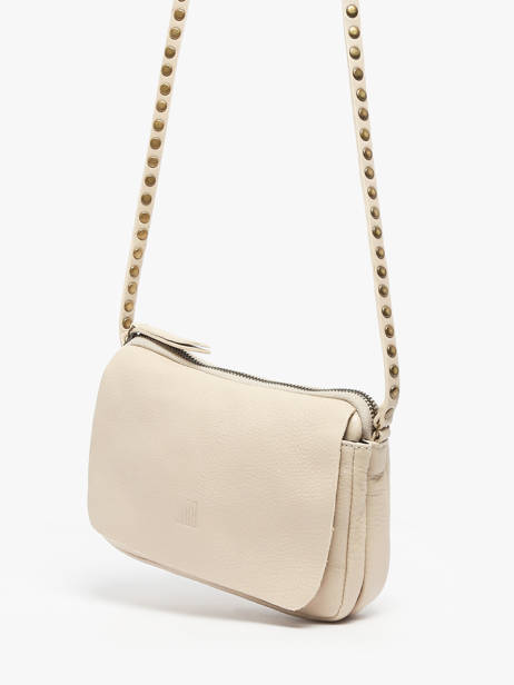 Sac Bandoulière Leather Cuir Biba Beige leather BET6L vue secondaire 2
