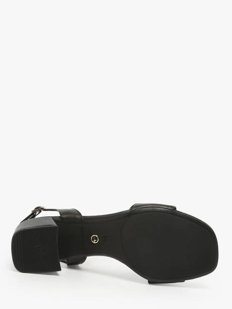 Sandales Ã  Talon En Cuir Tamaris Noir women 44 vue secondaire 4