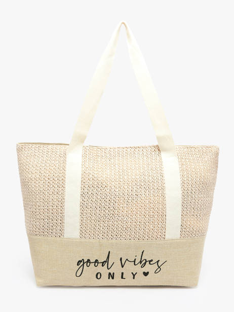 Sac PortÃ© Ã©paule Plage Gerard pasquier Beige plage P25021