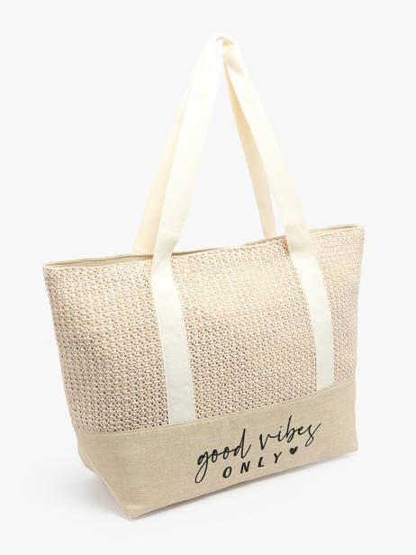 Sac PortÃ© Ã©paule Plage Gerard pasquier Beige plage P25021 vue secondaire 2