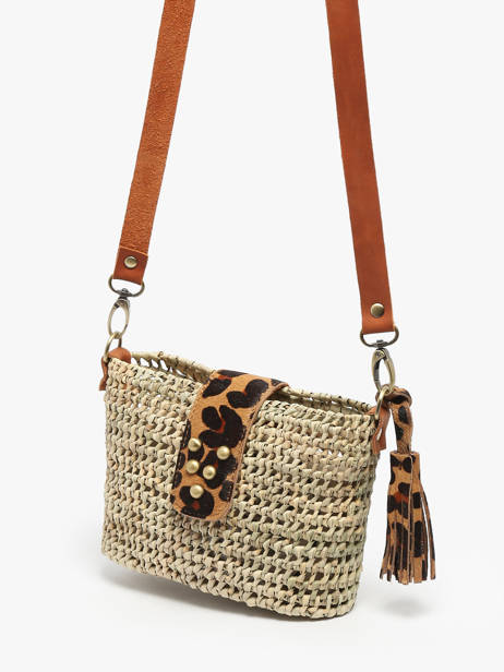 Sac Bandoulière Riviera Virginie darling Beige riviera RIVRMICR vue secondaire 2