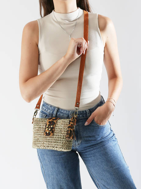 Sac Bandoulière Riviera Virginie darling Beige riviera RIVRMICR vue secondaire 1