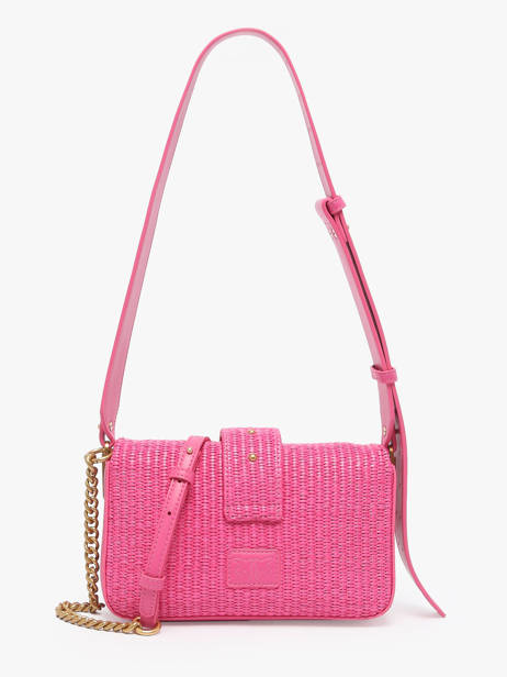 Sac BandouliÃ¨re Love Bag Icon Pinko Rose love bag icon 4340A2CF vue secondaire 3