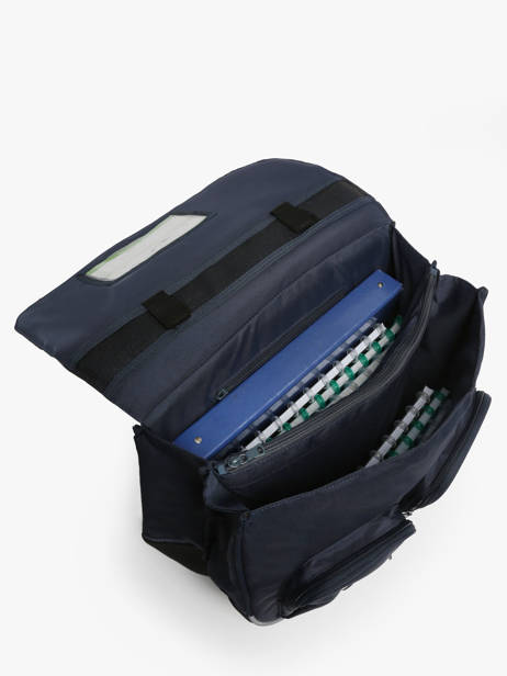 Cartable Ã  Roulettes 2 Compartiments Tann's Bleu les fantaisies g 43142 vue secondaire 3