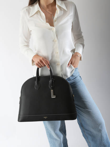 Sac Ã  Main Belleville Cuir Lancel Noir belleville A13737 vue secondaire 1