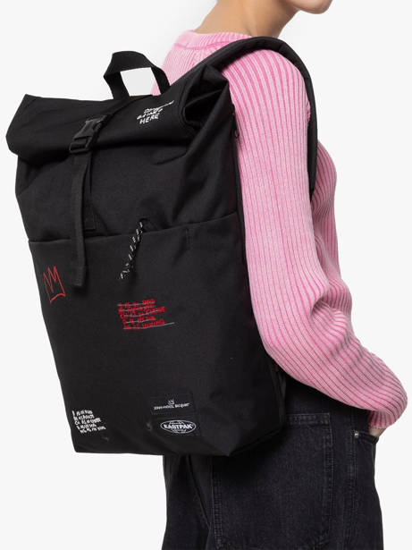 Backpack Eastpak Black eastpak x basquiat A5BGFBAS other view 1