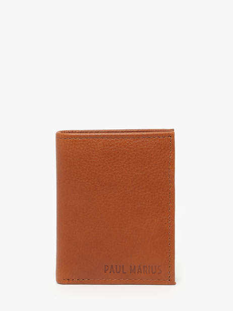 Leather Marius Vintage Wallet Paul marius Brown vintage MARIUS