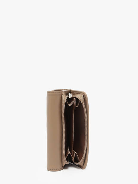Portefeuille Cuir Lancaster Beige paris pm 24 vue secondaire 1