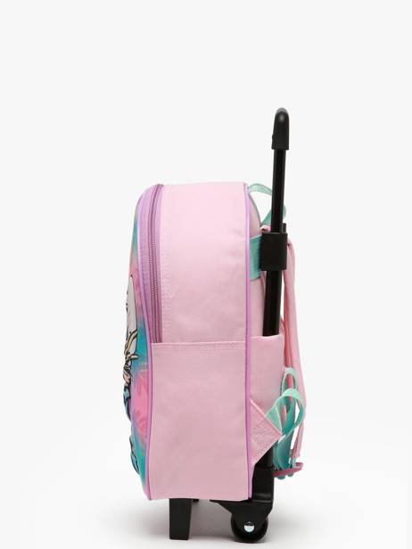 Mini Wheeled Schoolbag Lilo & stitch Pink great escapes 79500304 other view 2