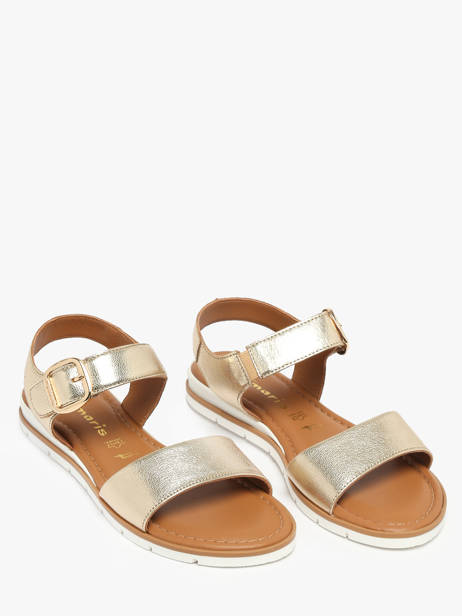Sandales En Cuir Tamaris Or women 44 vue secondaire 1