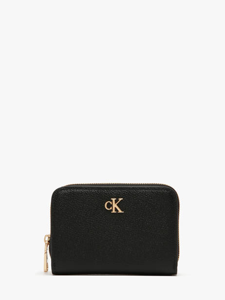 Wallet Minimal Mono Calvin klein jeans Black minimal mono 4F1064G