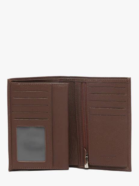 Wallet Confort Leather Hexagona Brown confort 461009 other view 1