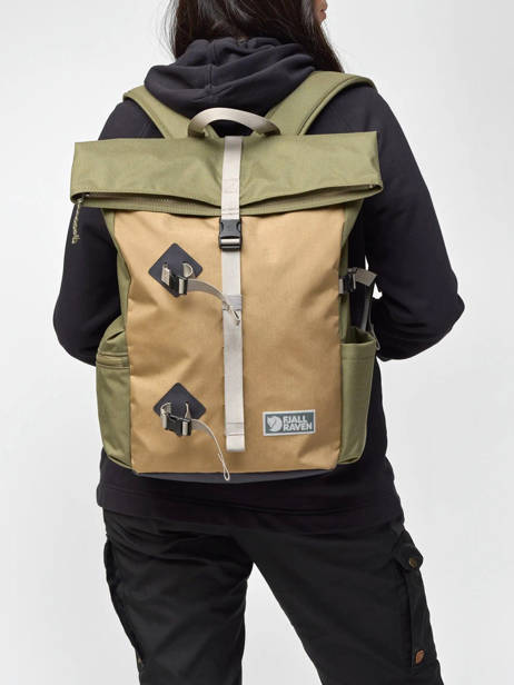 1 Compartment Backpack Fjallraven Green vardag 23200332 other view 1