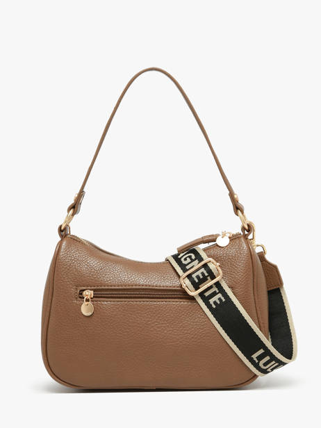Shoulder Bag Pocket Lulu castagnette Brown pocket ZAHYNA other view 4