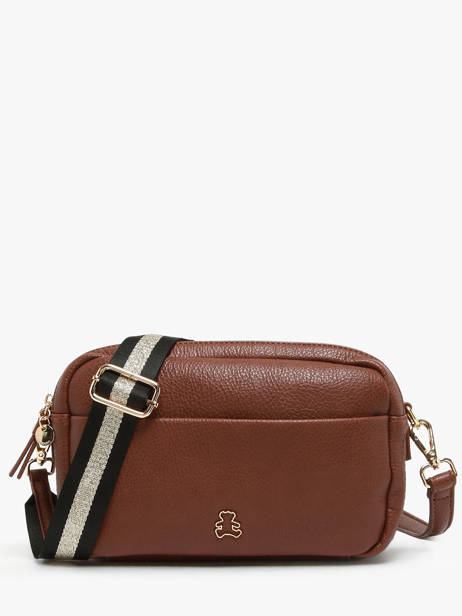 Shoulder Bag Soft Lulu castagnette Brown soft YAHIA