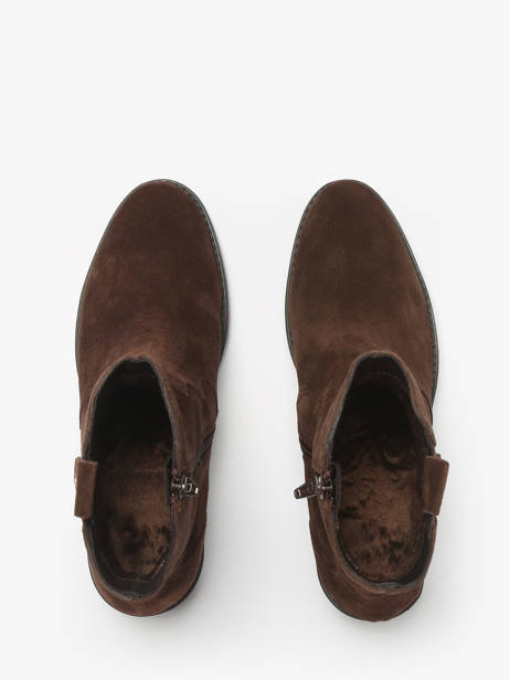 Heeled Boots In Leather Tt. bagatt Brown women 14006100 other view 4