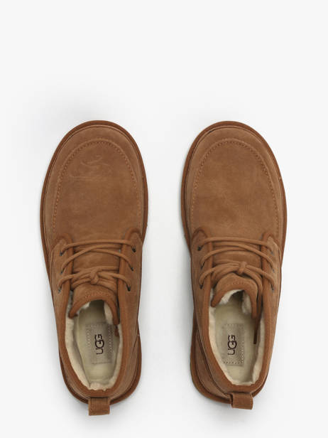 Leather Neumel Moc Boots Ugg Beige men 1121645 other view 3