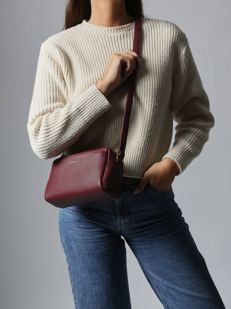 Shoulder Bag Grained Miniprix Red grained KJ62069 other view 1