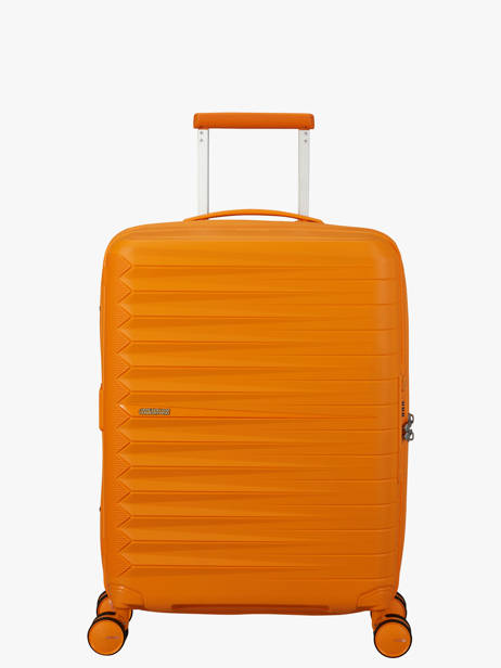 Expandable Cabin Luggage American tourister Orange fastforward 155259