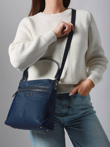 Shoulder Bag Basic Vernis Lancaster Blue basic vernis 514-60 other view 1