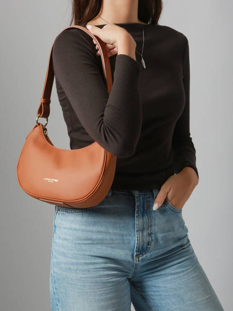 Shoulder Bag Donna Aria Leather Lancaster Beige donna aria 75 other view 1