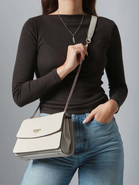 Shoulder Bag Calista Guess White calista BG733421 other view 1