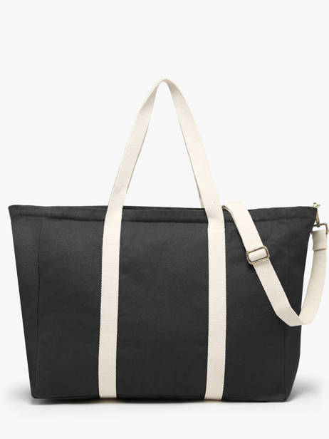 Cotton Jean Shoulder Bag Hindbag Black best seller JEAN other view 4