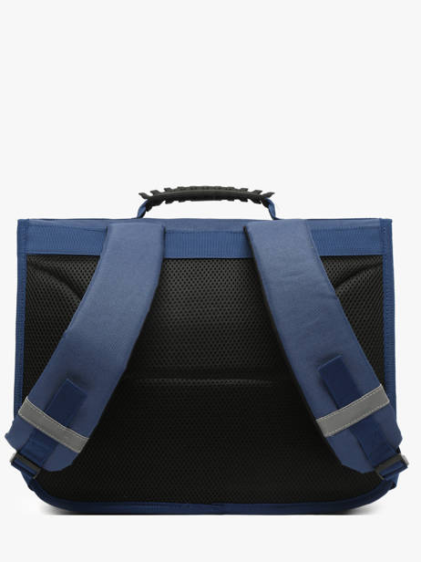 2-compartment Satchel Pokemon Blue pikachu eclair 23AK203A other view 4