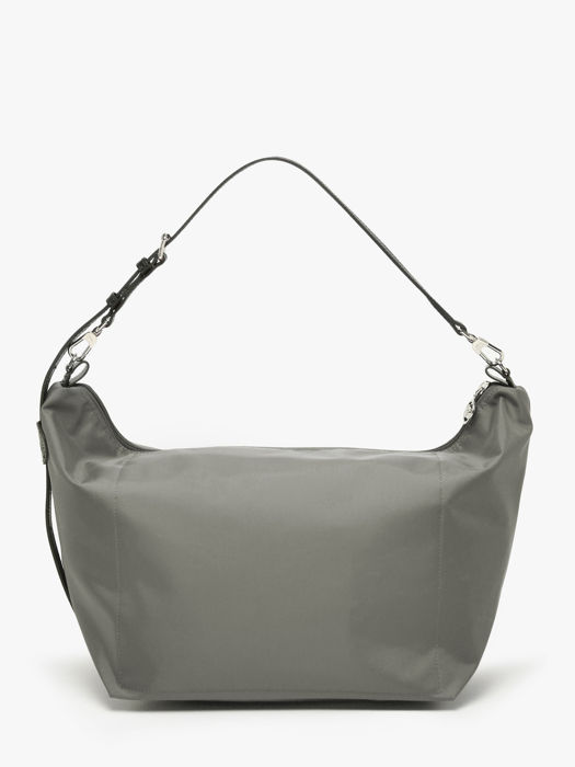 Longchamp Besace longchamp toile Hobo bag Gray