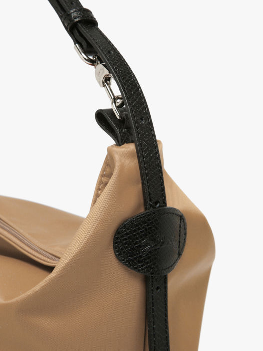 Longchamp Besace longchamp toile Hobo bag Beige