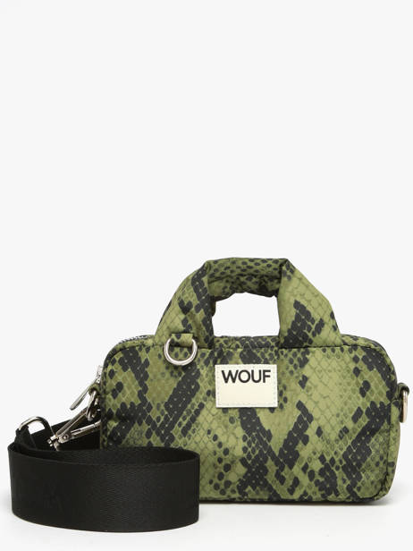 Shoulder Bag Cobra Recycled Polyester Wouf Green cobra BM250019