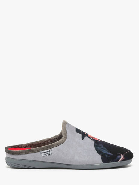 Slippers La maison de l'espadrille Gray men 8 other view 3