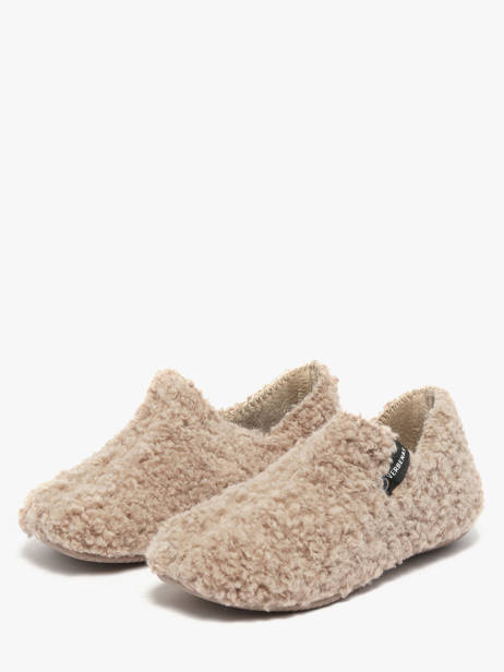Slippers Verbenas Beige women 61240660 other view 1