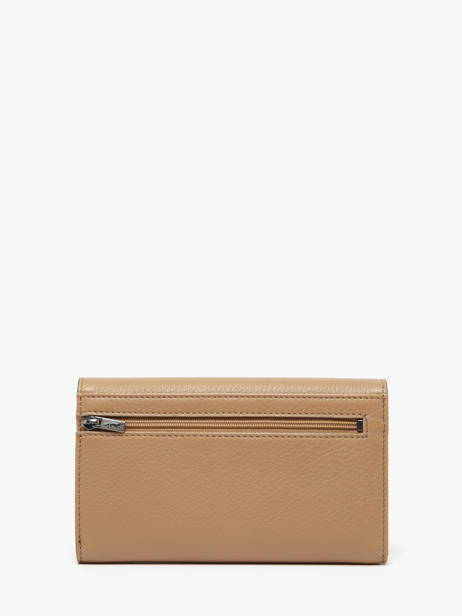 Wallet Enveloppe Leather Yves renard Beige enveloppe 29283 other view 2