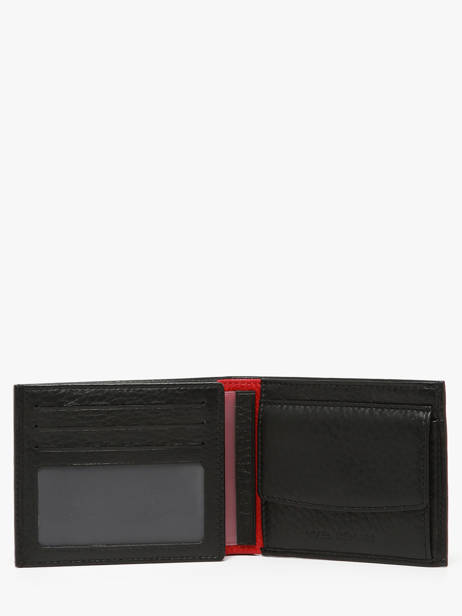 Wallet Bicolor Leather Yves renard Black bicolor 2407 other view 1