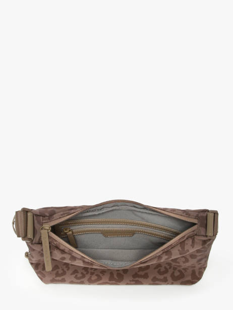 Skara Small Leo - Shoulder Bag Kapten and son Brown leo SL other view 4