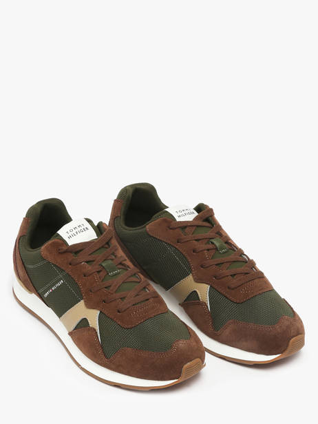 Sneakers En Cuir Tommy hilfiger Marron men 5679M1Q vue secondaire 1