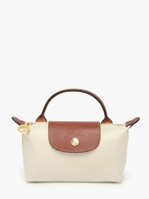 Longchamp Le pliage original Clutches White