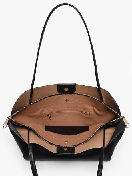 Shoulder Bag Ida Double Leather Lancaster Black ida double 86 other view 3
