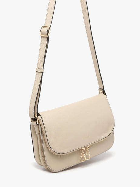 Medium Leather Tradition Crossbody Bag Etrier Beige tradition ETRA059M other view 2