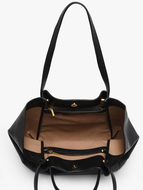 Shoulder Bag Foulonne Double Louisa Leather Lancaster Black foulonne double louisa 90 other view 3