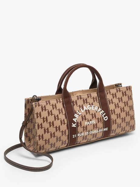 East-west Bag Mono Magazine Karl lagerfeld Beige rsg B1W50013 other view 2